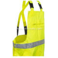 Unisex High Visibility Waterproof Rain Bib Pants